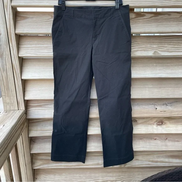Athleta black active & everyday pants Women 10 Like New - Picture 1 of 14
